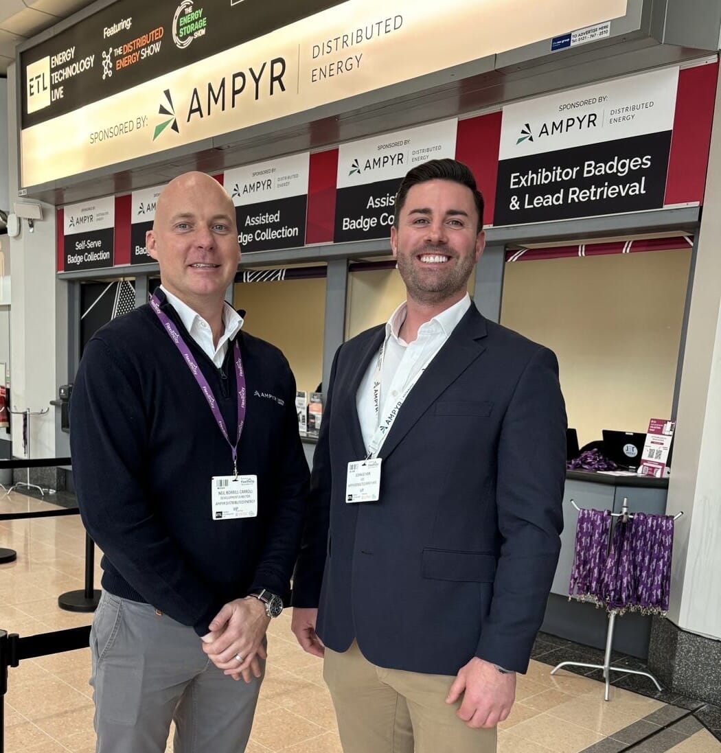 Neil and John at the Energy Technology Live show